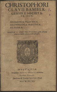 Libros de Clavio